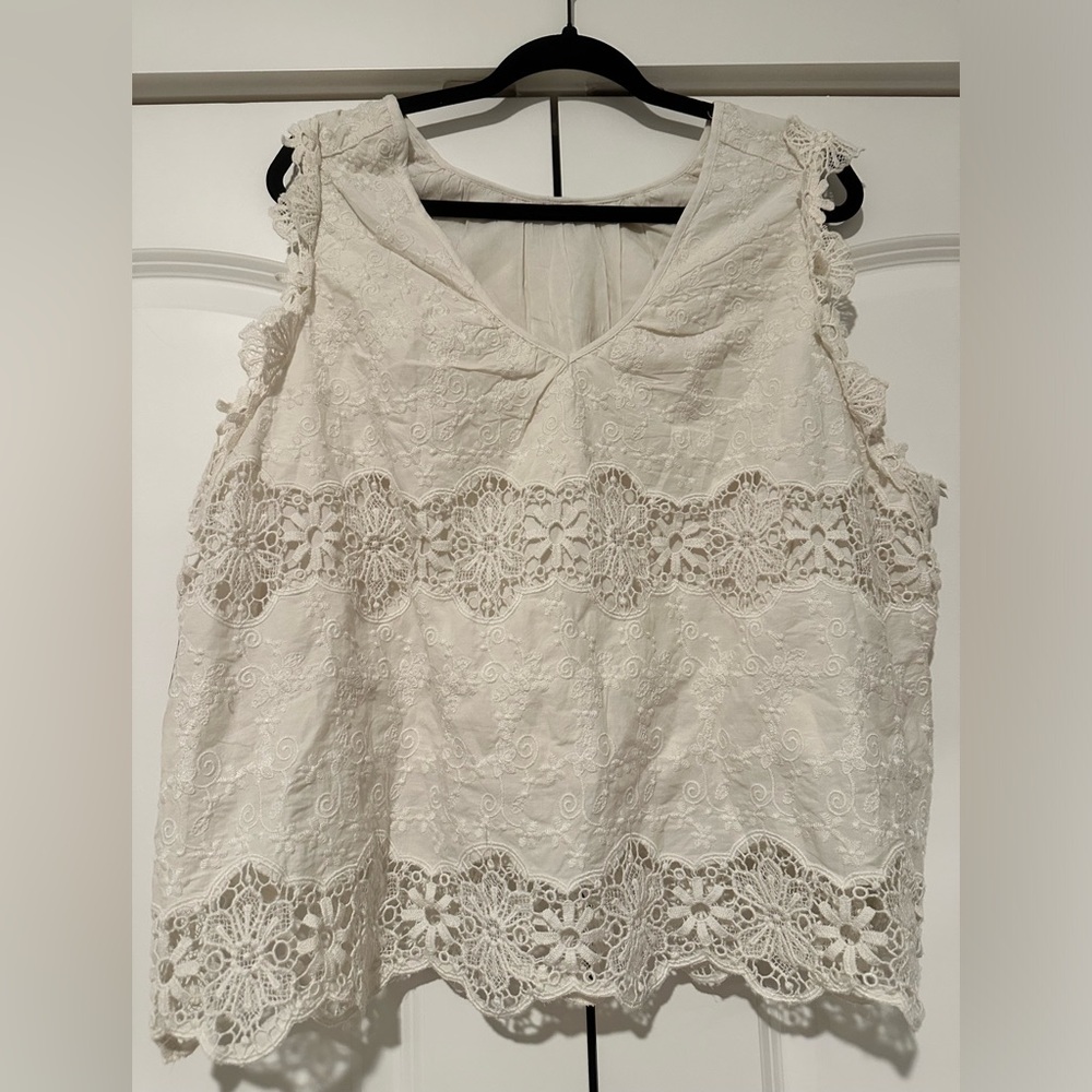 NWT Free People Ashtin Lace Short Set Medium Boho Whimsy - Picture 6 of 6